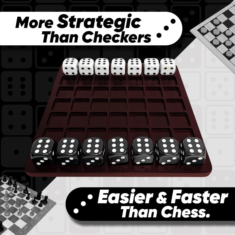 Dittle™️- Dice Battle | 2 Player Dice Games for Adults | Adult Board Games for 2 Players | Best Two