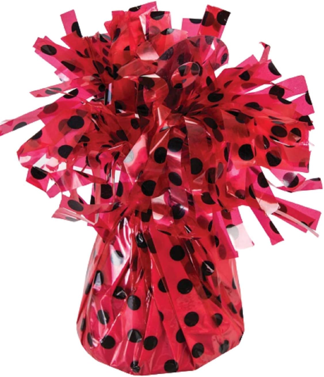 PMU Polka Dot Kisses Balloon Weights - Decorative Balloon Weight for Christmas, Thanksgiving