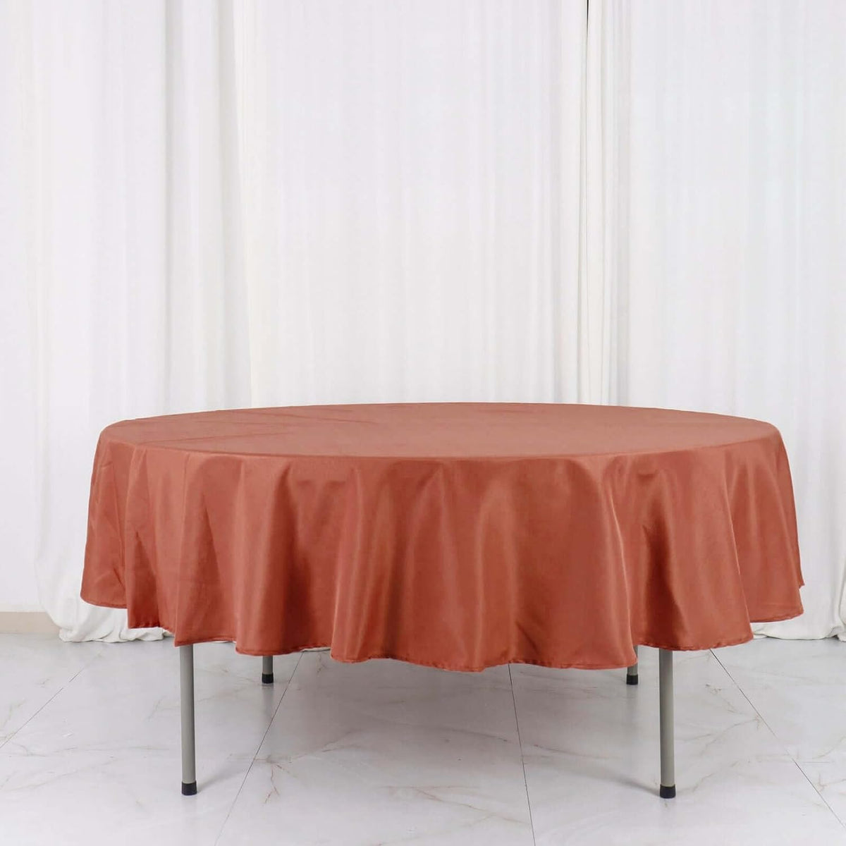 Efavormart Round Tablecloth, 90 Inch Stain & Wrinkle Resistant Washable Table Cloth, Decorative