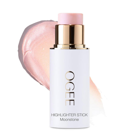 Ogee Sculpted Face Stick (MOONSTONE - ULTRAVIOLET SHEEN) Certified Organic Highlighter Makeup
