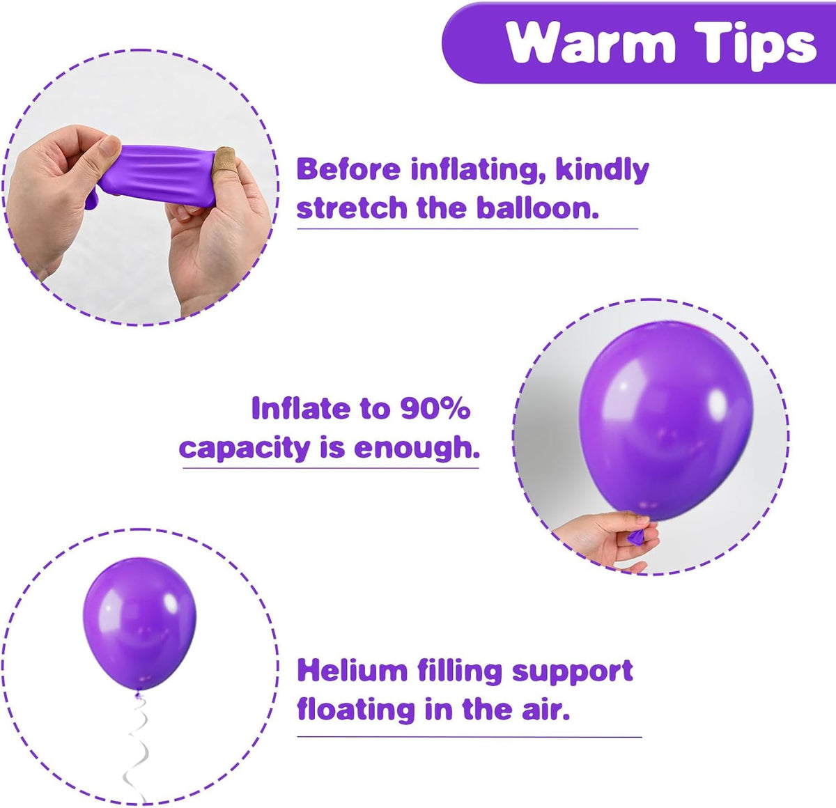 Green Purple Blue Balloons, 12 Inch Purple Green Teal Black Latex Balloons, Royal Blue Helium