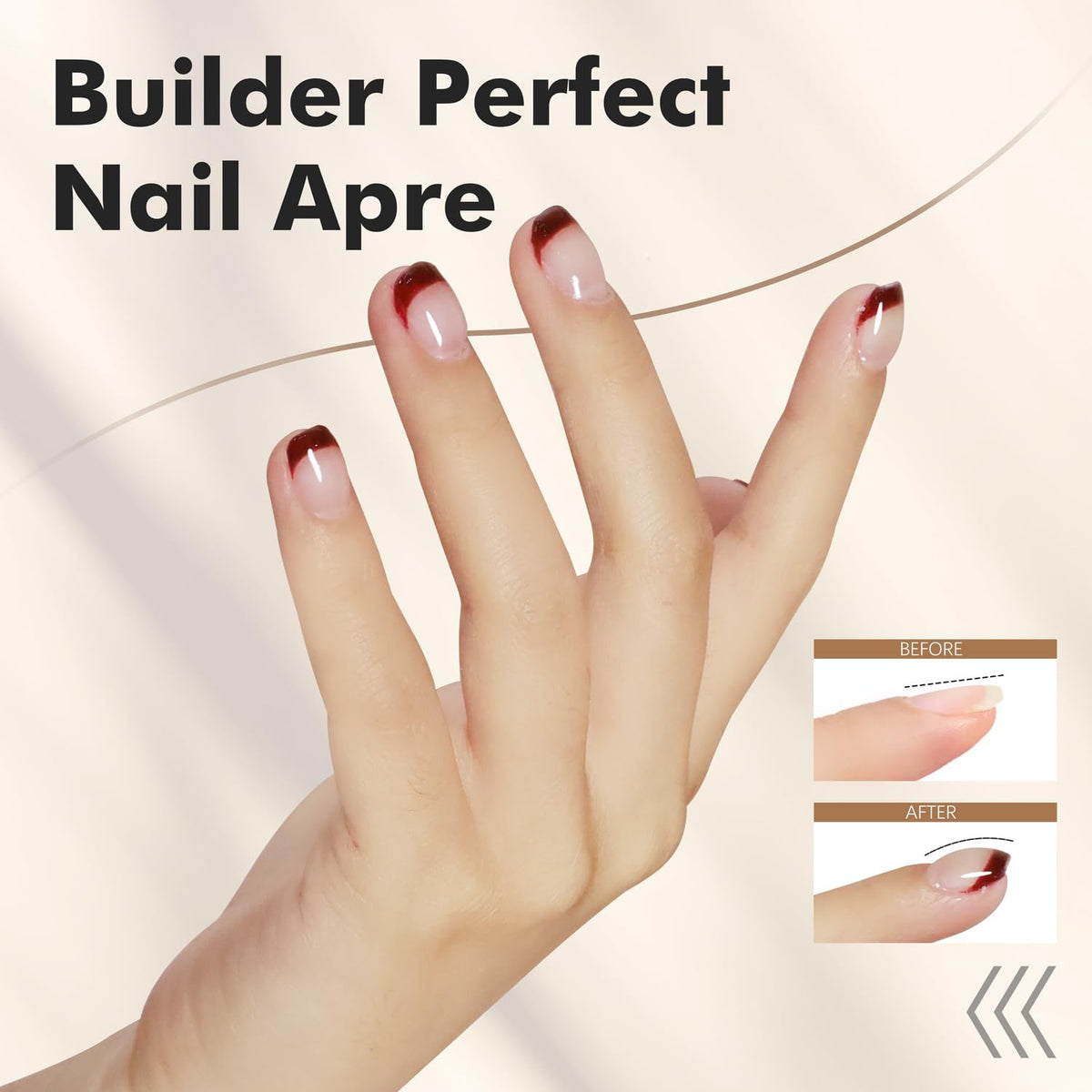 FZANEST Builder Nail Gel Hema & TPO-Free 15ml *2 pcs Clear Hard Gel Extension For Nails Thickening