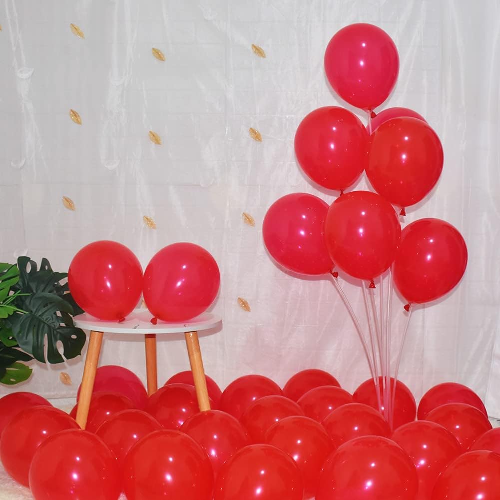 400 Pack Red Balloons 5 Inch Latex Small Balloon for Birthday Wedding Bridal Baby Shower Party