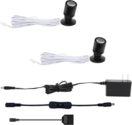 Taysing LED Spot Light Indoor Little Mini Spotlight Accent Lights for Display, Paintings, Pictures