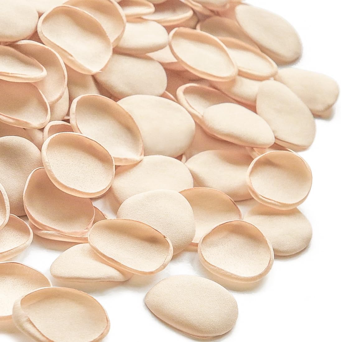 Floroom 300pcs Rose Petals Champagne Gold Faux Silk Flower Petals for Wedding Flower Girl Basket