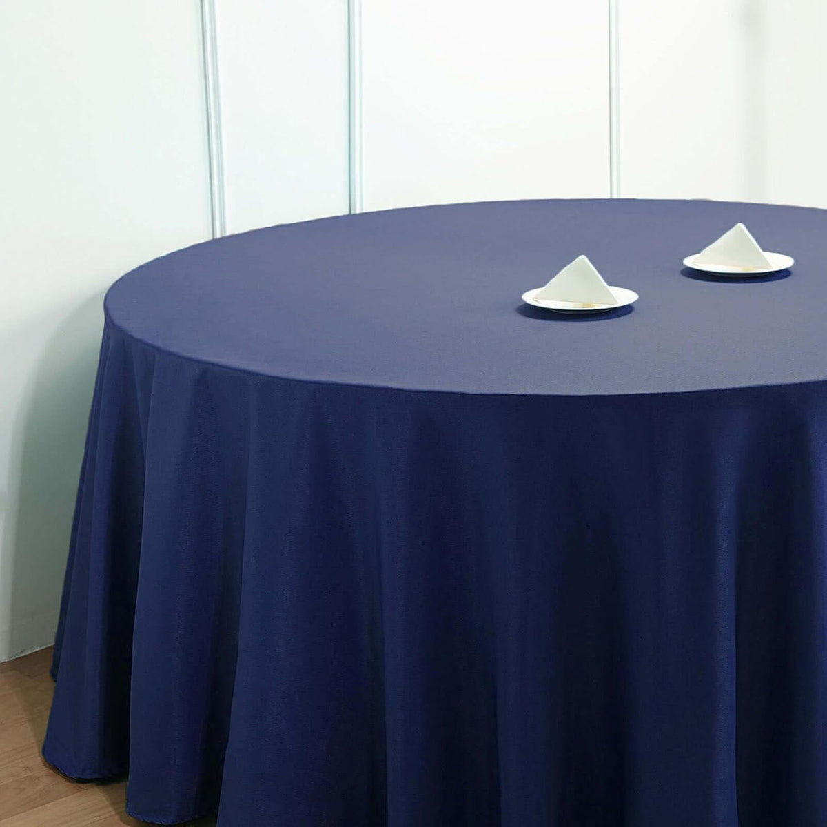 Efavormart Round Tablecloth, 132 Inch Stain & Wrinkle Resistant Washable Table Cloth, Decorative
