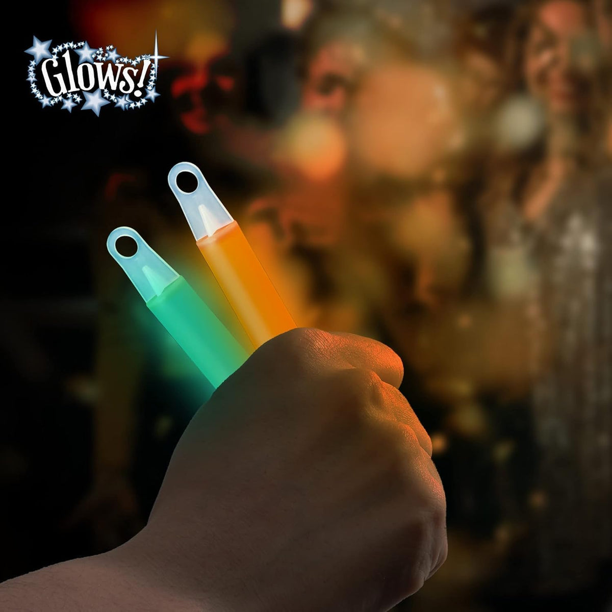 Glow Fever Glow Sticks Bulk 200ct Premium Glow in The Dark Light Up with Lanyards, for Party