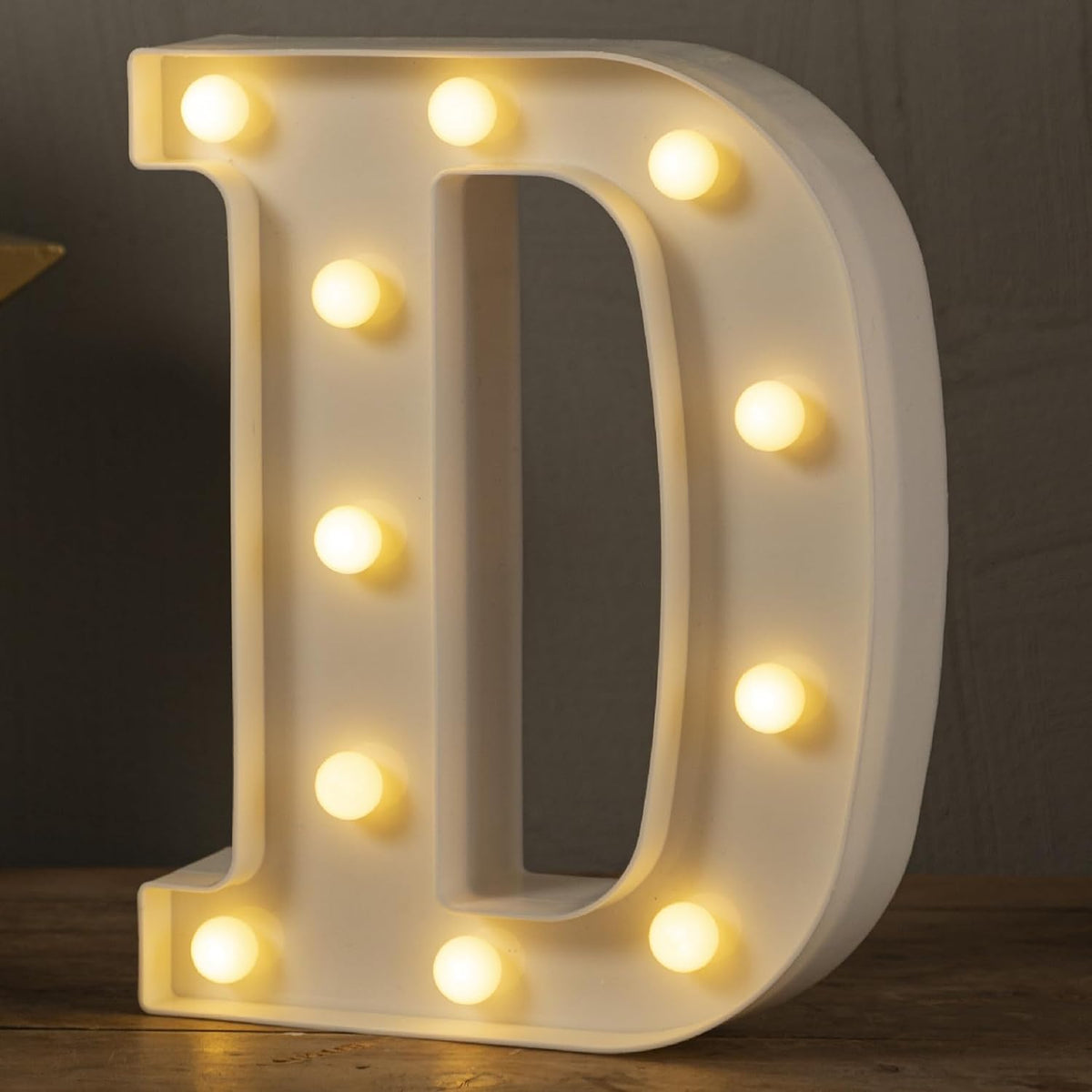HXWEIYE LED Marquee Letters - 26 Alphabet & 10 Number Big Lights for Party, Birthday, Bar