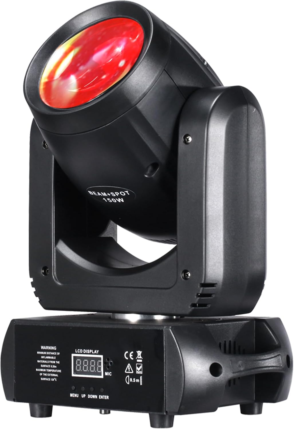 150W Moving Head DJ Lights LED Stage Light Beam Spot Wash 8 Gobos 8 Colors Stage Lighting DMX 512