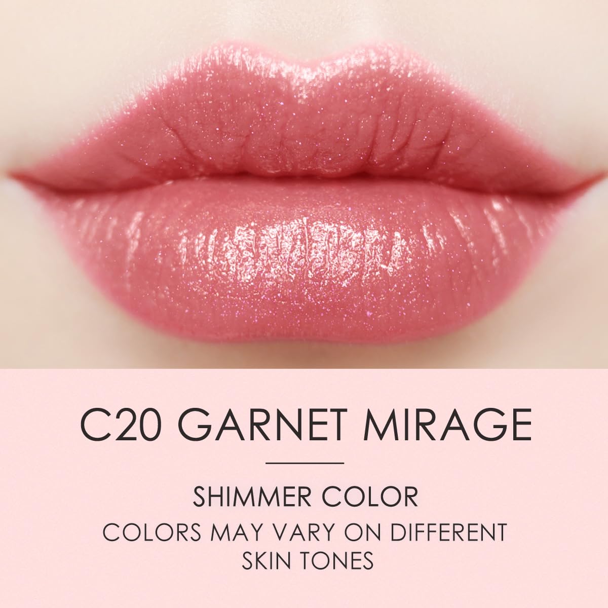 CATKIN Tinted Lip Balm Glitter Lip Stain Ultra Hydrating Lip Moistrurizer Shimmer Glow with Vitamin