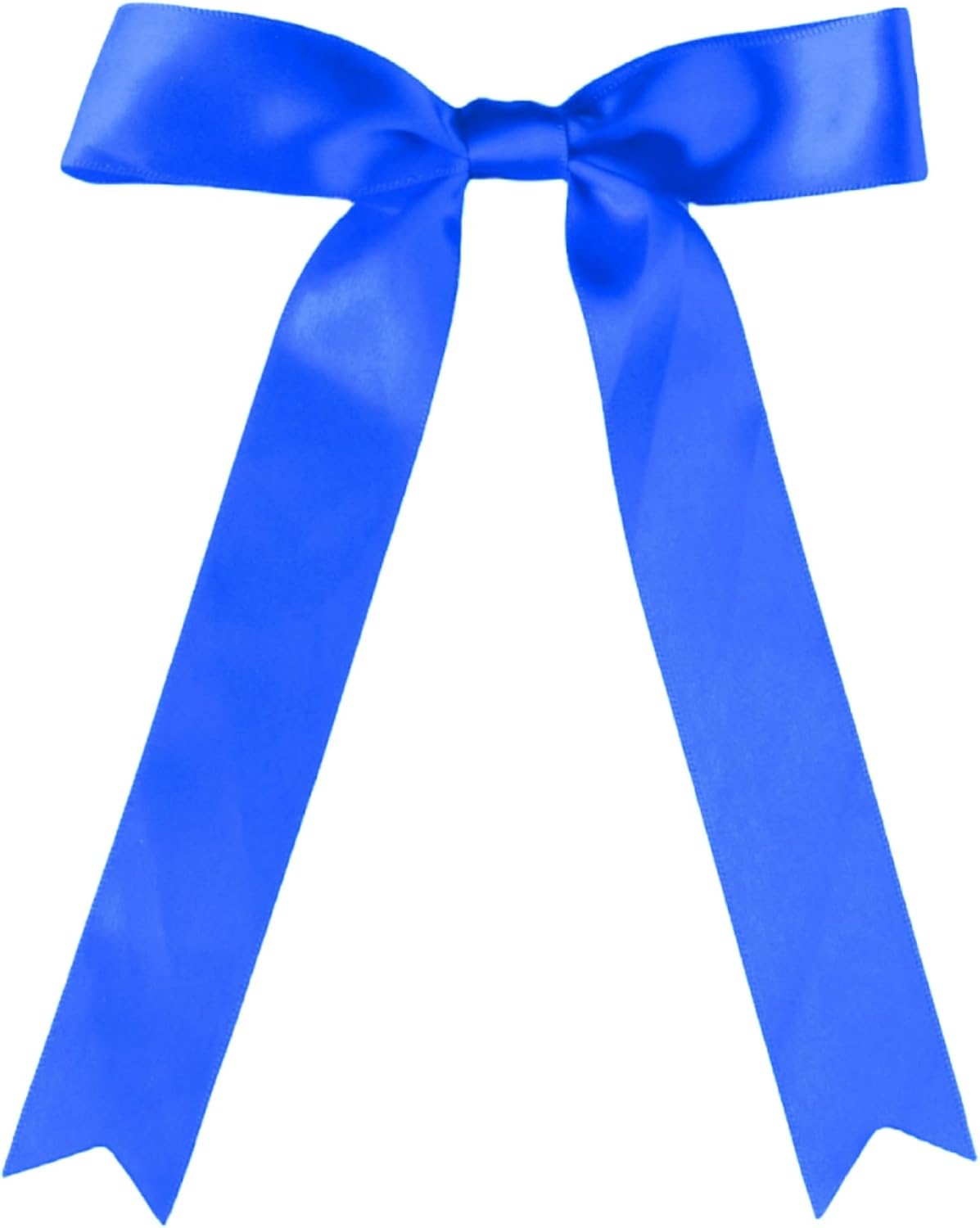 30 Pcs Royal Blue Satin Bows 6X10 Inch Premade Bows with Twist Tie for Wedding Florist Decor, Cake