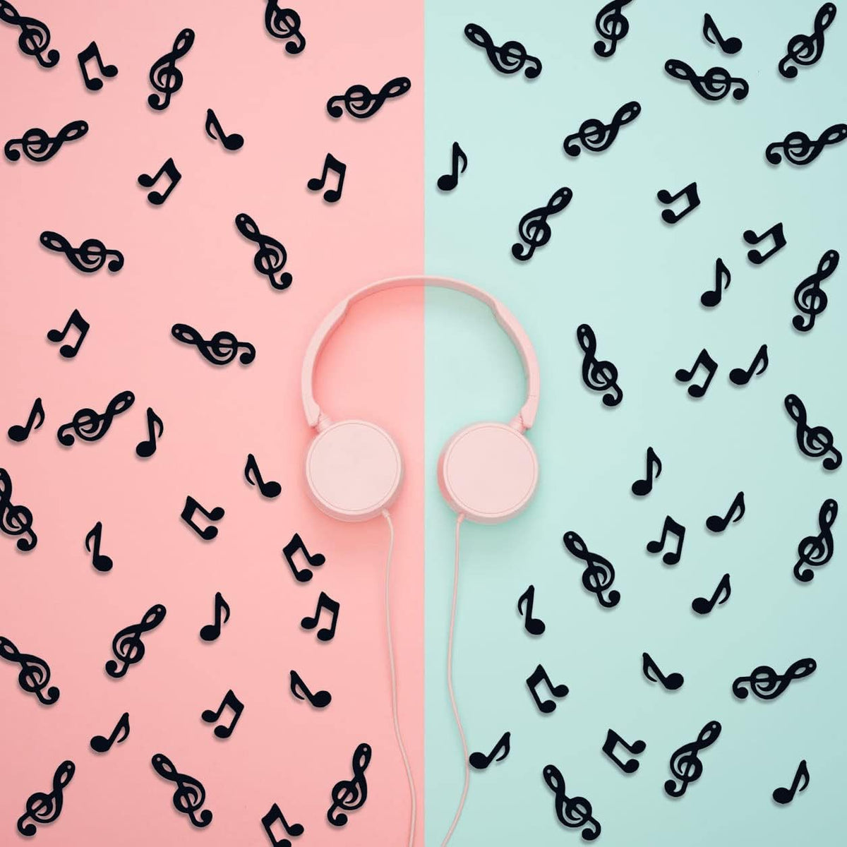 Confetti Musical Notes Confetti Black Musical Clef Cutout for Music Party Reception Birthday