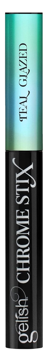 Gelish Chrome Stix, Chrome Nail Powder, Nail Art for Stunning Metallic Finish, Long-Lasting, Easy