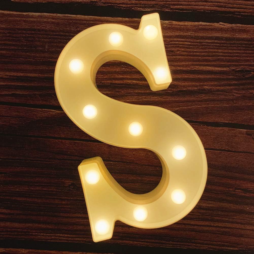 MUMUXI Marquee Light Up Letters | Large Light Up Numbers | Battery Powered and Bright with Every