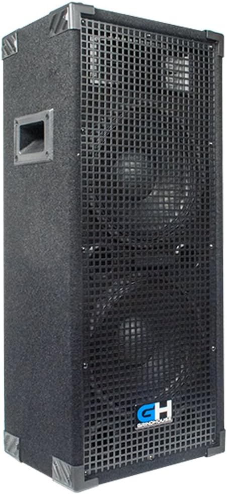 Grindhouse Speakers - GH210L-Pair - Pair of Passive Dual 10 Inch 2-Way PA/DJ Loudspeaker Cabinets