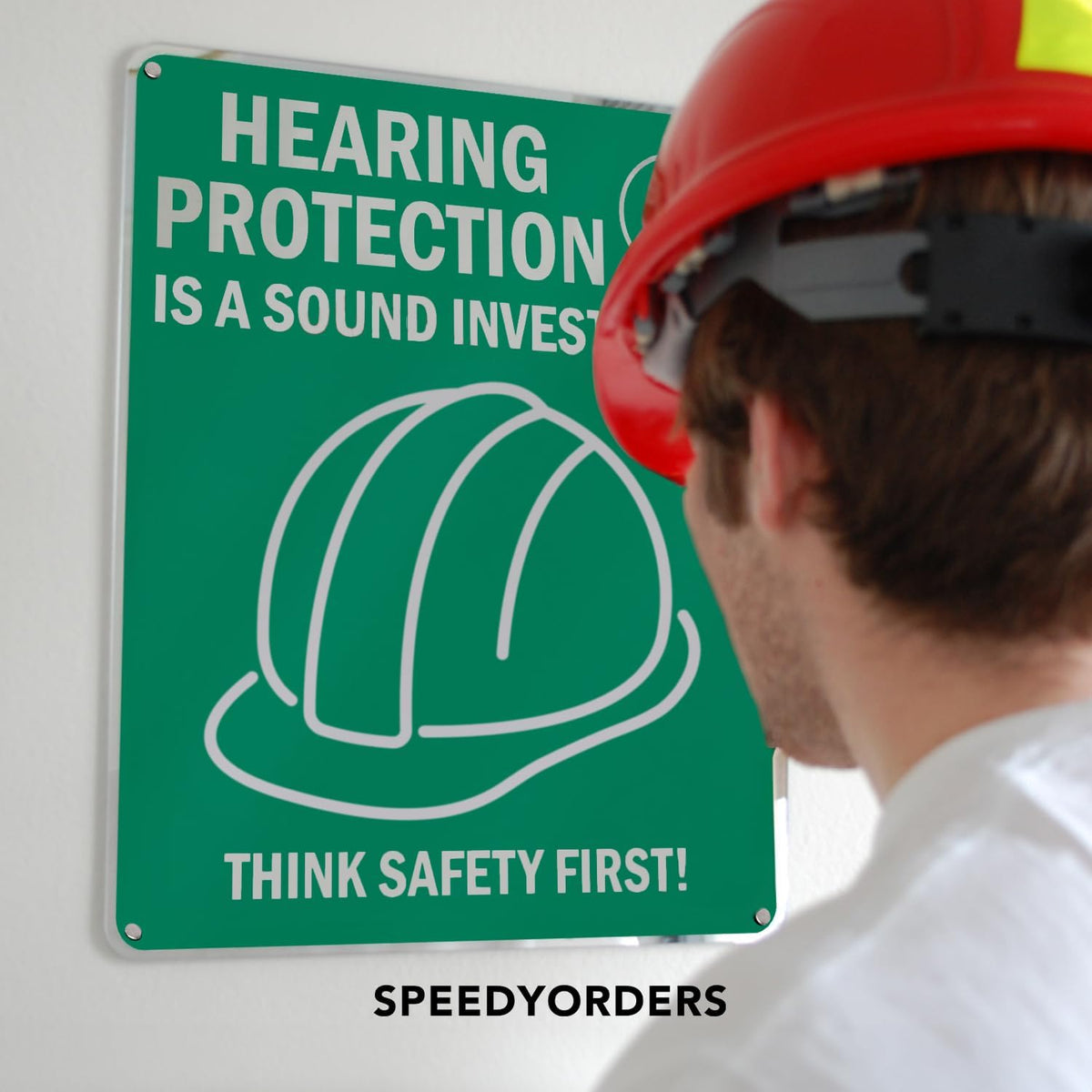 Custom Outdoor Metal Sign - Personalized Aluminum Safety and Business Sign, Waterproof (Green &