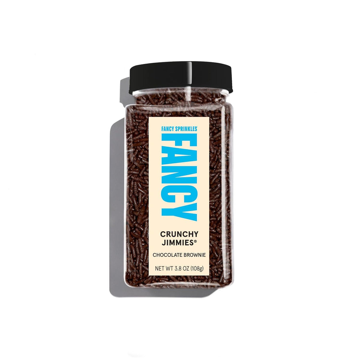 Fancy Sprinkles Chocolate Jimmies Crunchy Sprinkles, Real Sugar, For Ice Cream, Cookies, Cakes