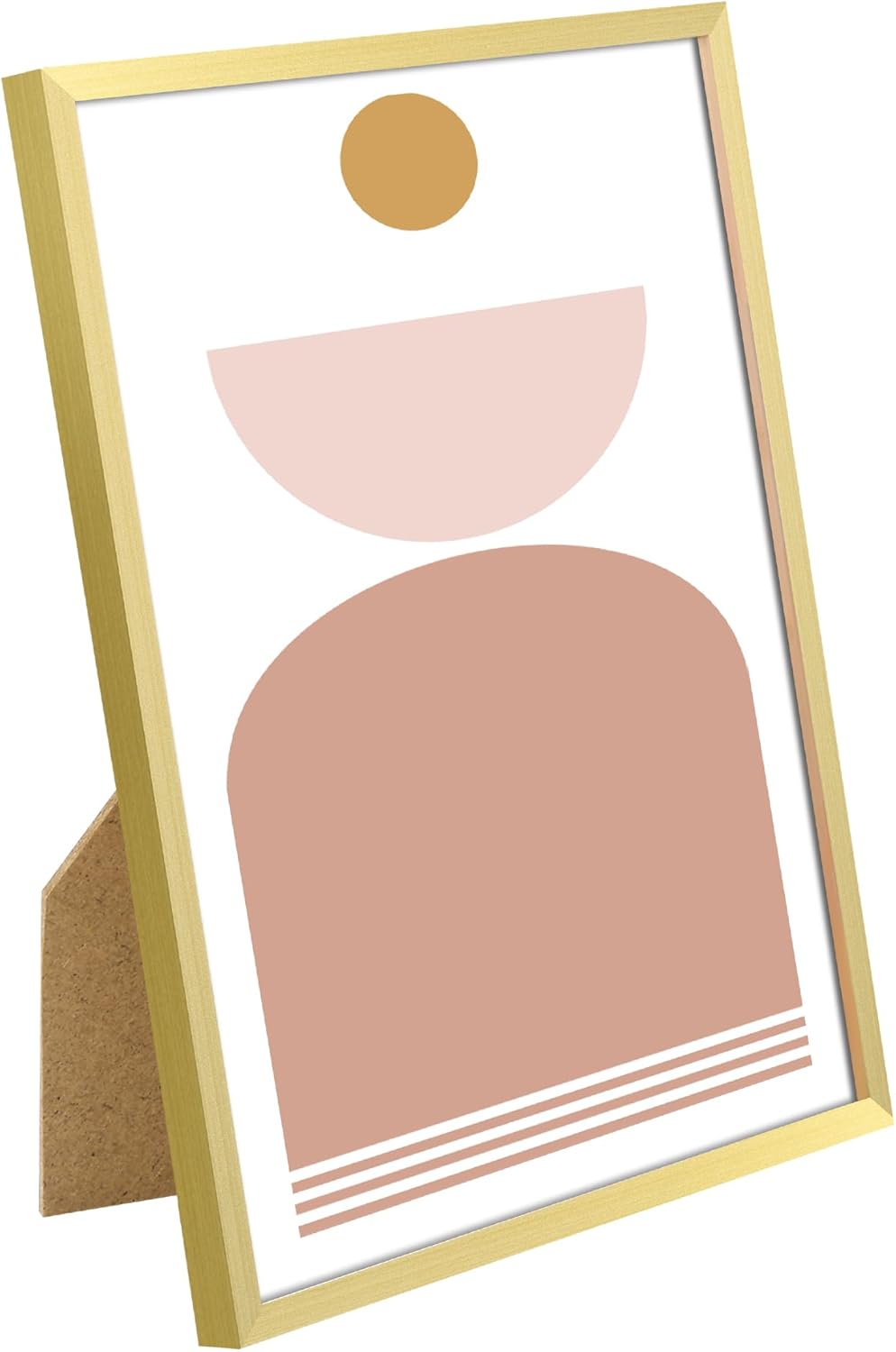upsimples 8x10 Picture Frame Set of 3, Made of High Definition Glass for 8 x 10, Wall and Tabletop