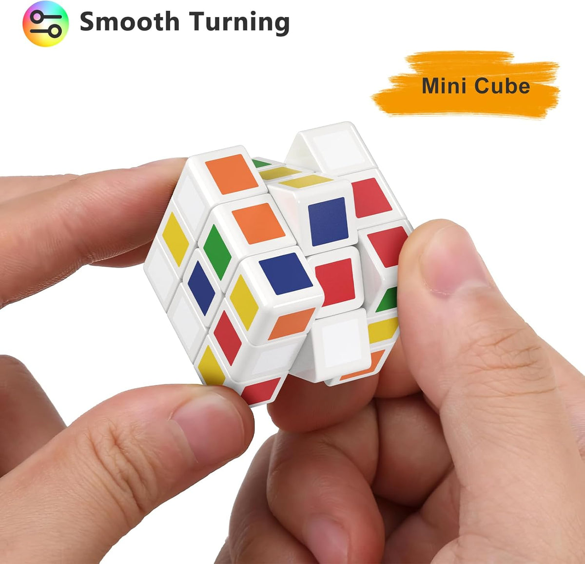 Vdealen 48 Pack Mini Cube Puzzle Party Favors for Kids, 3x3x3 Magic Cube School Rewards & Classroom