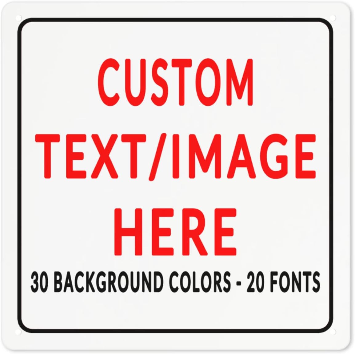 Custom Sign Personalized Custom Metal Sign, Customize For Office, Business, Workplace, Office
