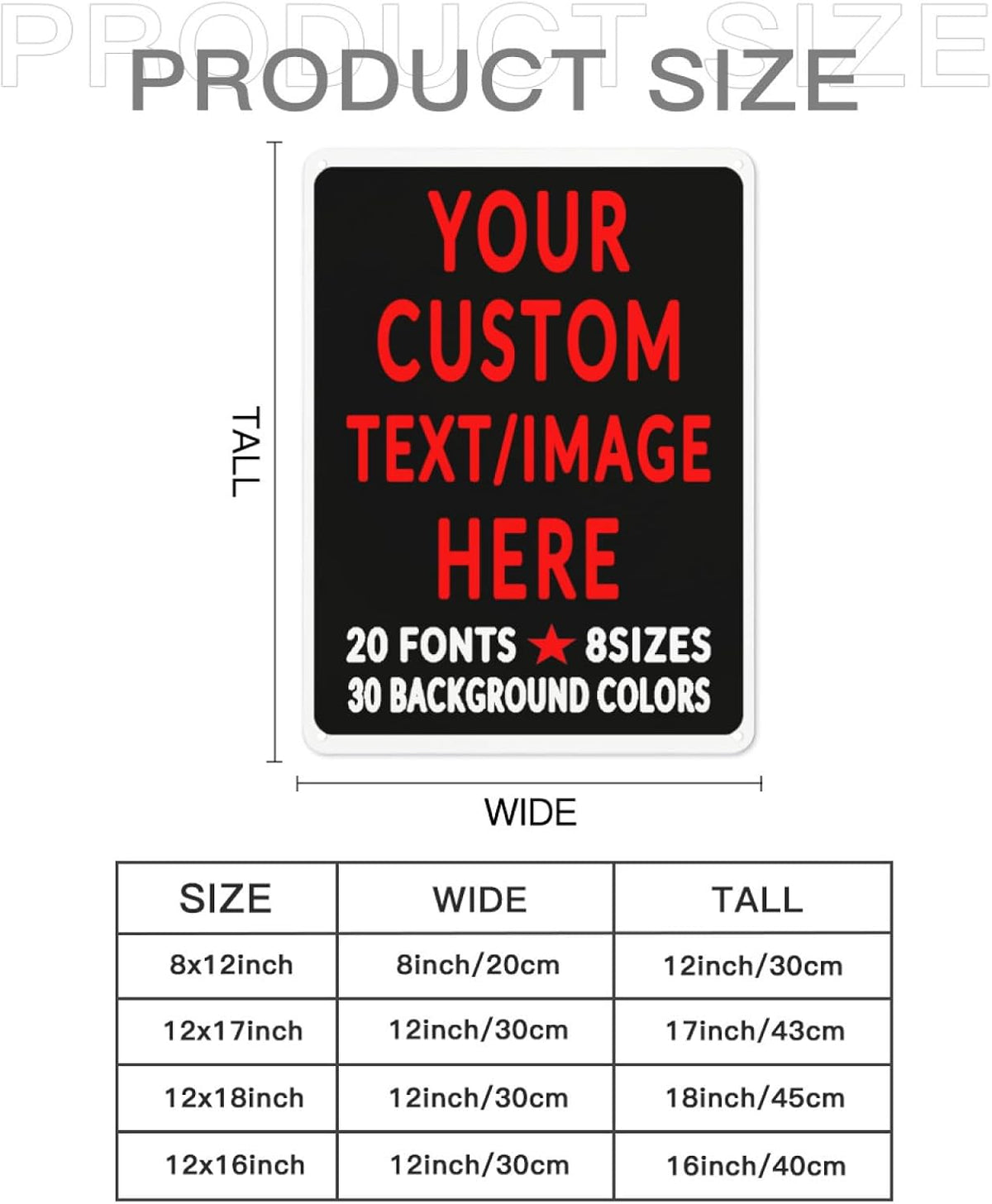 Custom Sign Personalized Custom Metal Sign, Customize For Office, Business, Workplace, Office