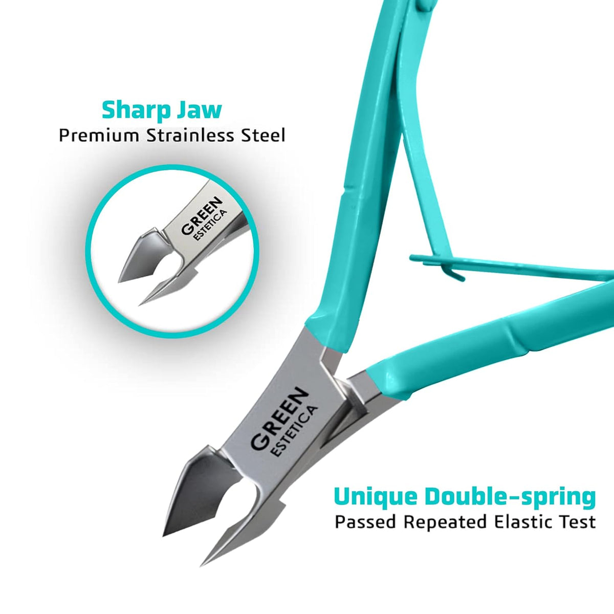 Professional Cuticle Trimmer Nail Cuticle Cutter Stainless Steel Cuticle Nippers with Sharp Blades