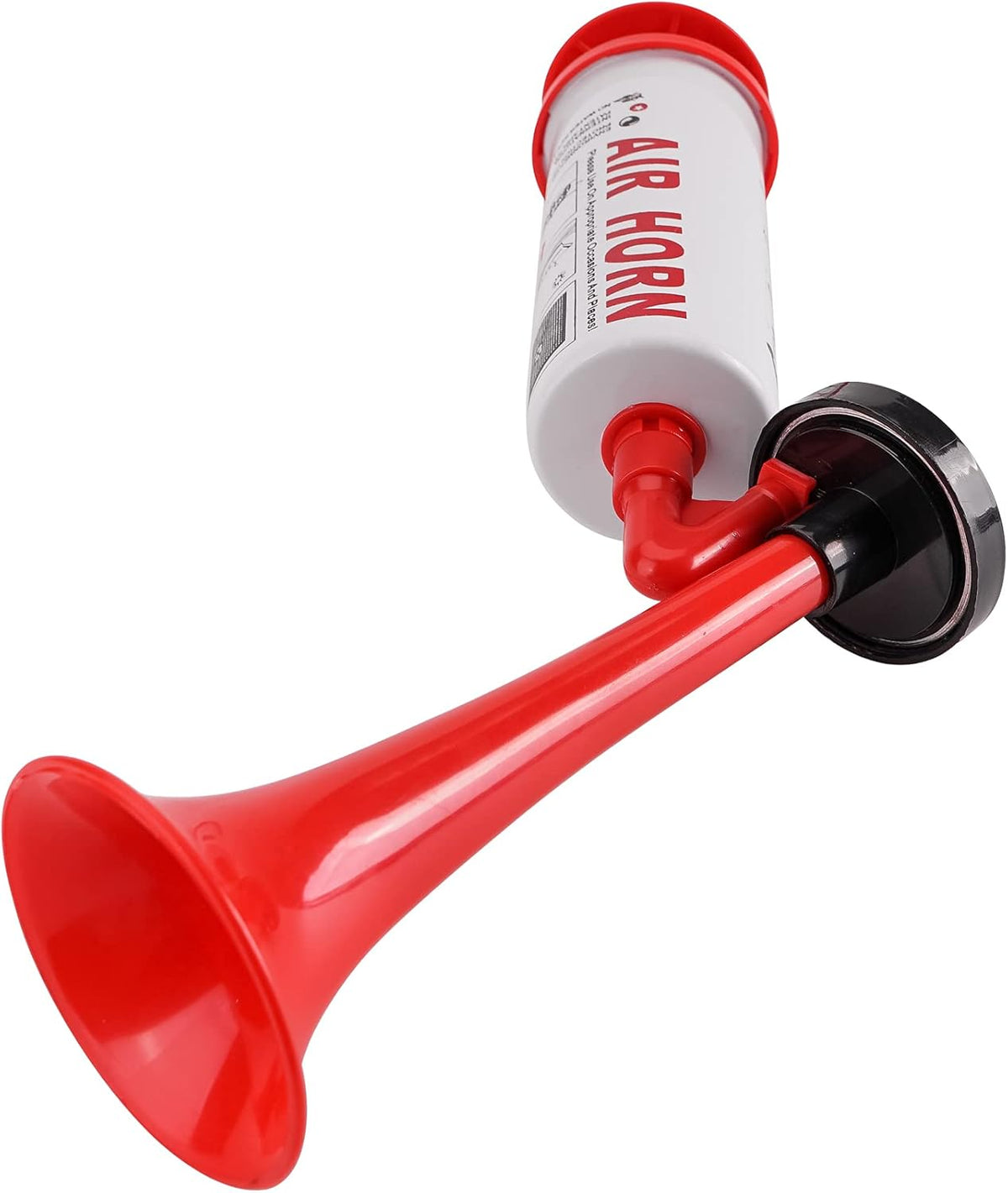 4Pcs Handheld Air Horn, Aluminum Portable Handheld Air Pump Horn, Loud Noise Maker Safety Horn for