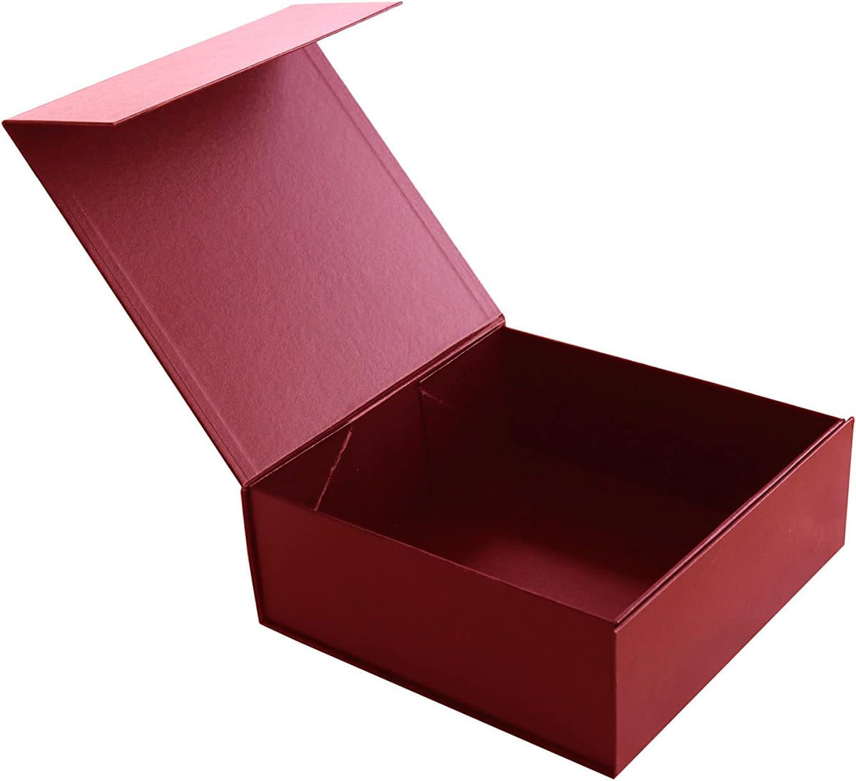 CECOBOX - Gift Boxes with Lids for Presents 6"x6"x2.75" - Matte, Collapsible Magnetic Closure Gift