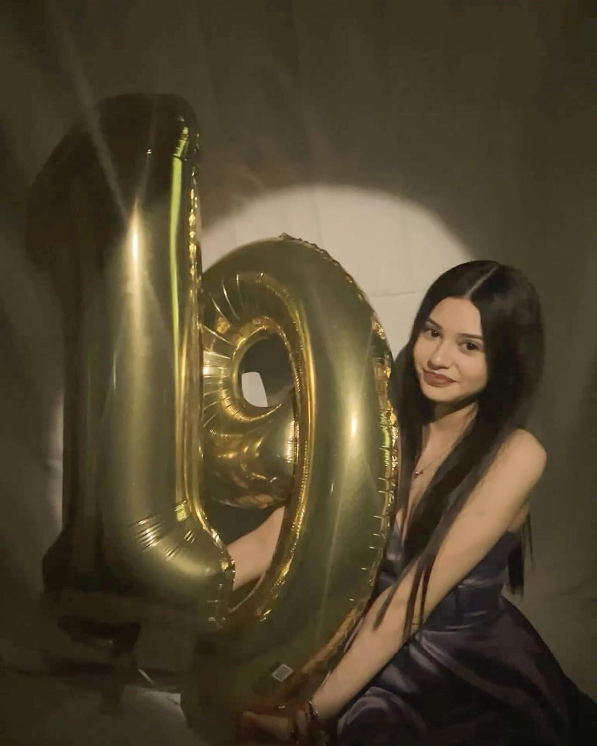 Big Light Gold 40 Inch 9 Balloon Number, Jumbo Giant 9th 19 29 39 49 99 Birthday Party Decorations