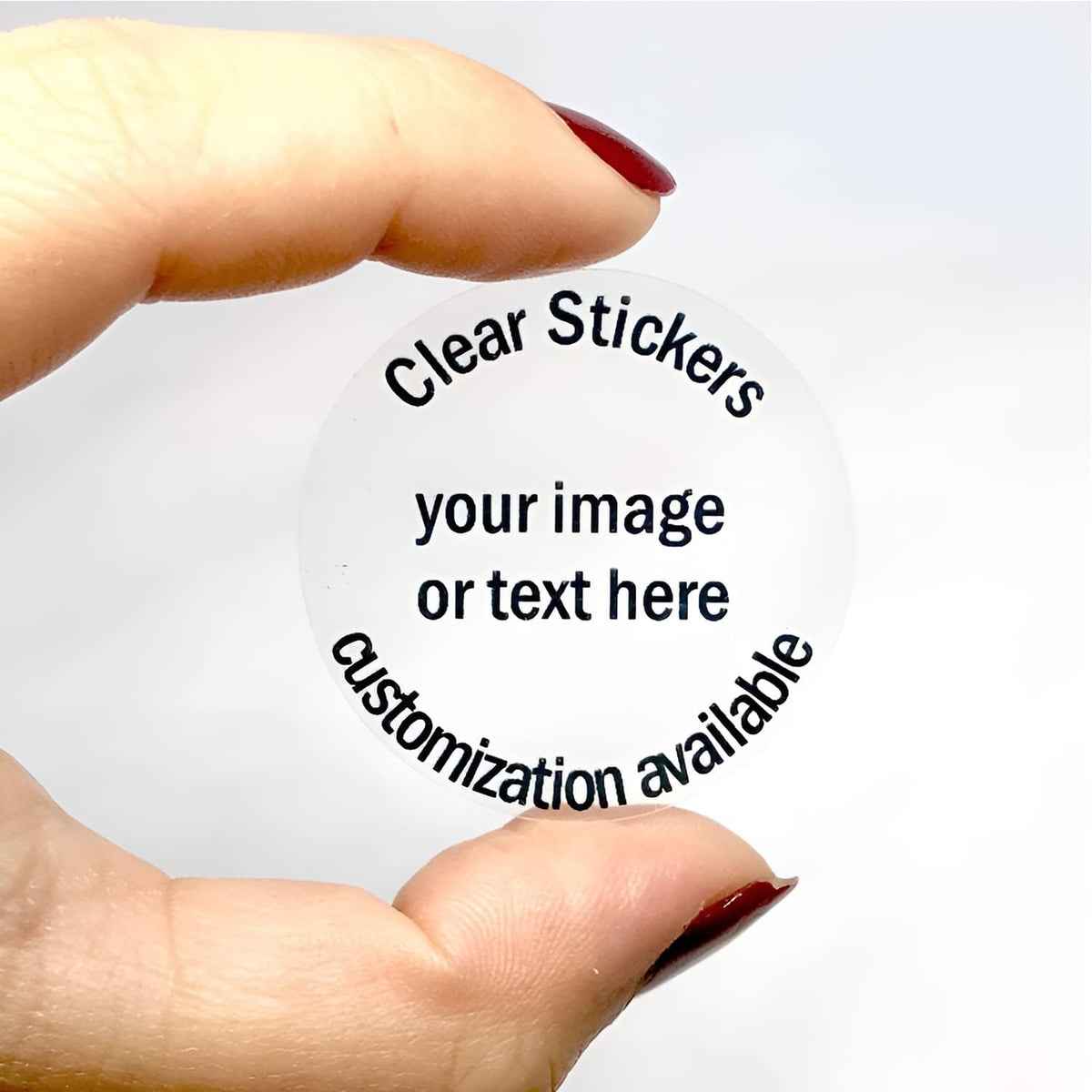 Custom Logo Stickers for Business, Personalised Branding Stickers, Any Shape & Size, Waterproof