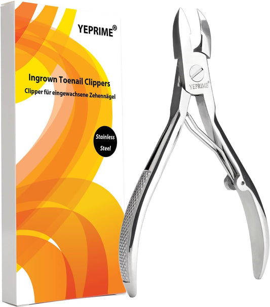 Podiatrist Toenail Clippers, Super Sharp and Wear-resistant Toe Nail Cutters for Thick and Ingrown