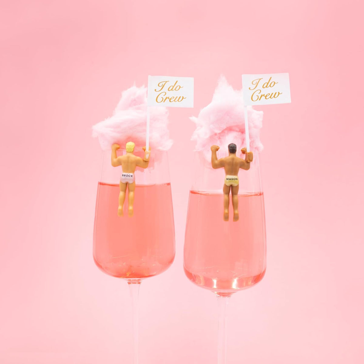 NPW Drinking Buddies Bride Squad, Bachelorette Drink Markers, Party Accessories, Girls Night, Hunky