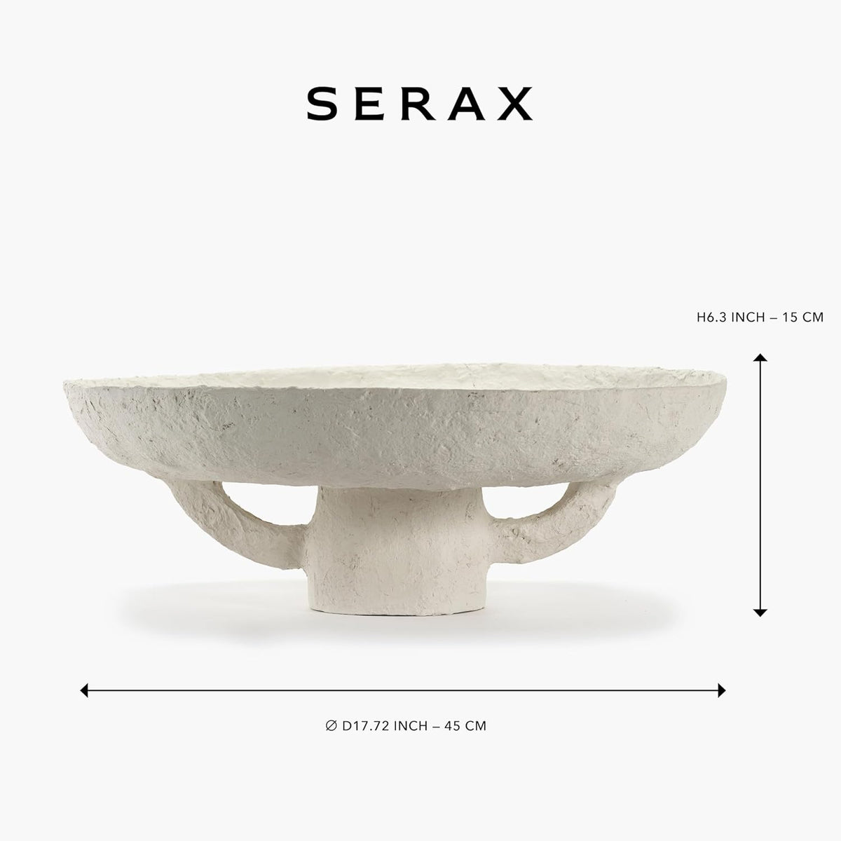 Serax Decorative Tray | Earth interior accessories by Marie Michielssen | Paper Mache Table Decor