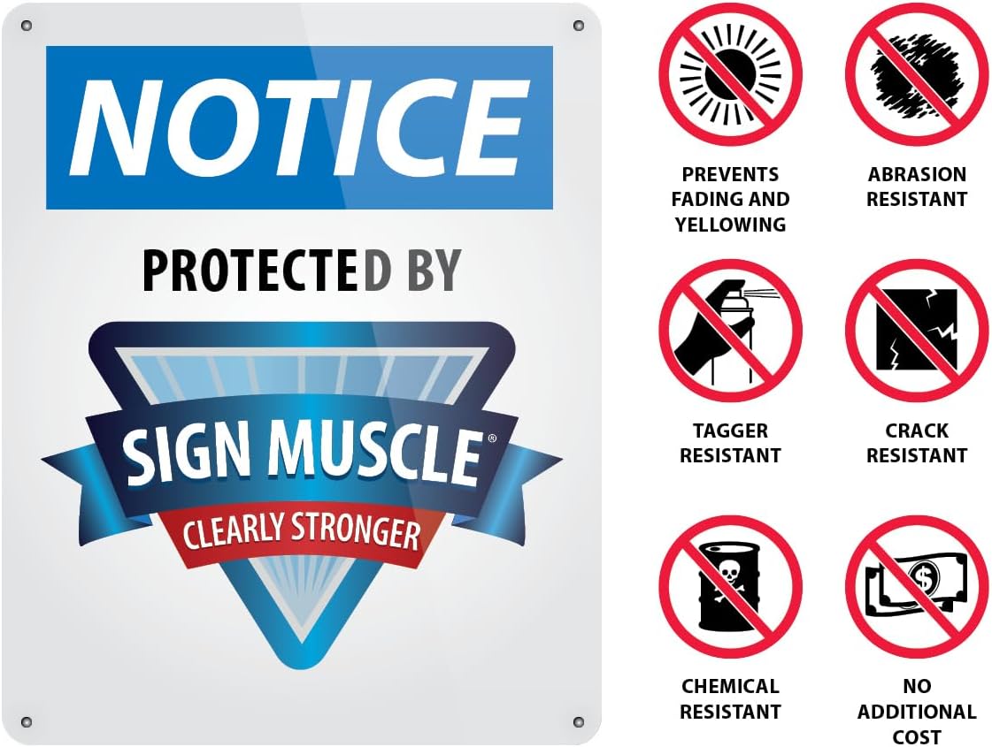 AccuformNMC Custom OSHA Style Caution Sign 7 x 10 Inches Aluminum Safety Sign, Customizable "Your