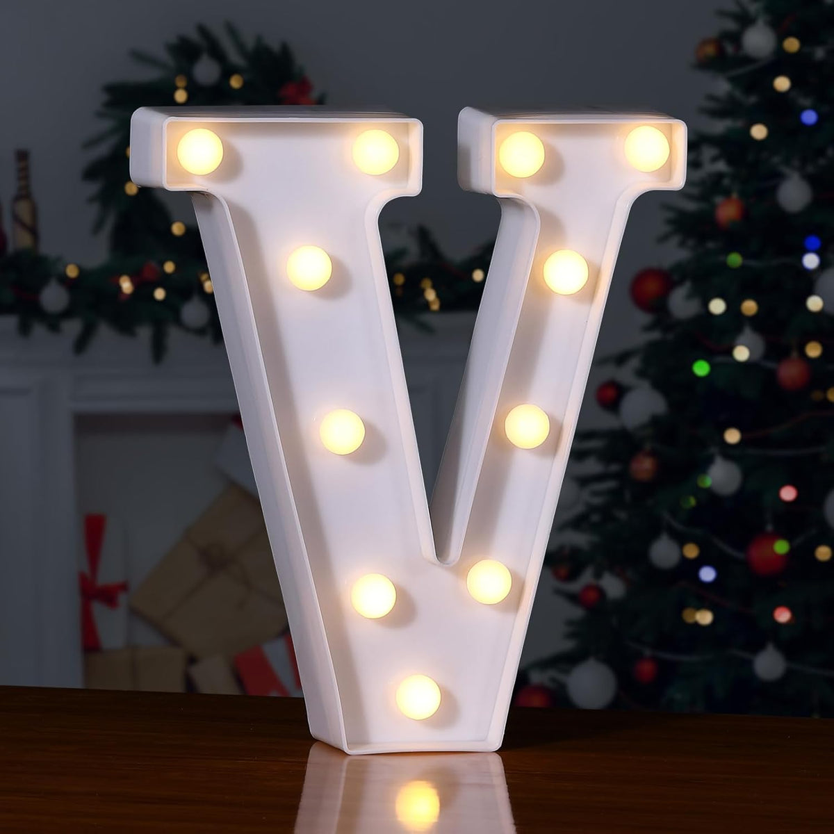 Foaky LED Letter Lights Sign Marquee Light Up Letters Sign for Night Light Wedding/Birthday Party
