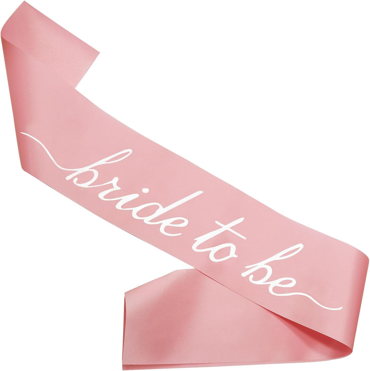 MILVOWOC Rose Glod Bride to Be Sash in Soft Satin, Bachelorette Party Wearable, Bridal Shower