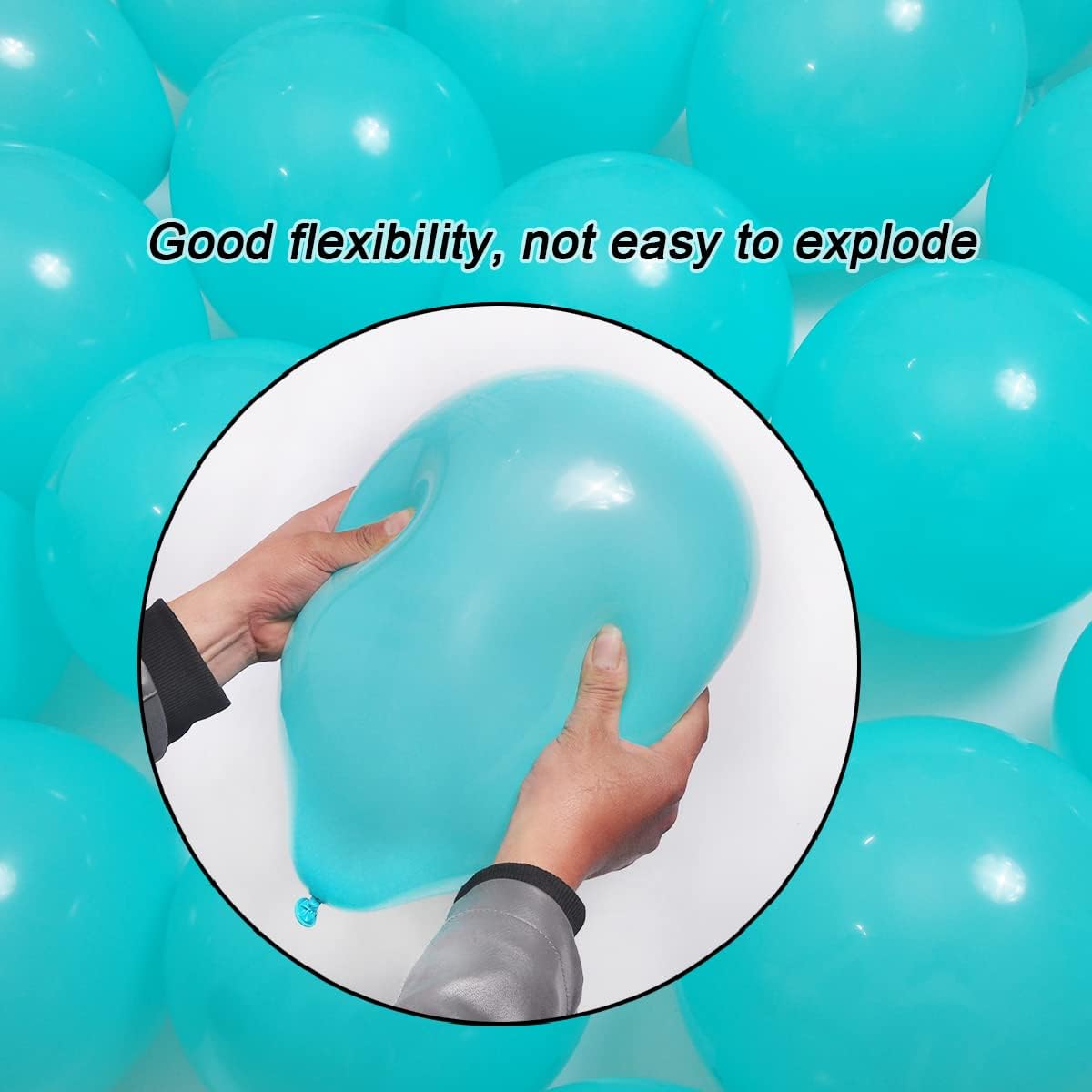 300 Pack Turquoise Teal Balloons 12 inch Turquoise Latex Balloon Bulk for Various Party Events