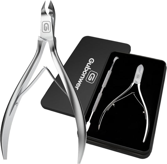 Cuticle Trimmer 3/4 Jaw Extremely Sharp Cuticle Nippers Scissors Stainless Steel Clippers Cutter