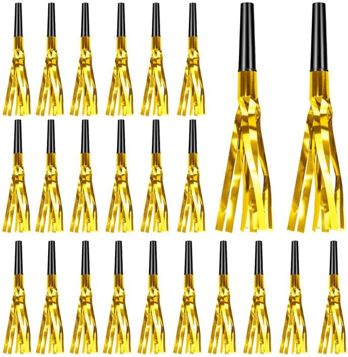 Party Blowers 24 PCS Gold Noise Makers Fun Party Favors Adult Birthday Party Favors Adult Party