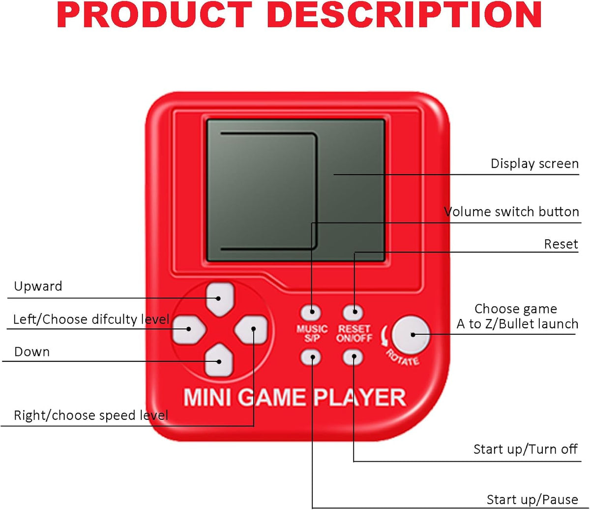 24Pcs Video Game Party Favors Video Game Keychain Gamer Party Favors Video Game Party Supplies