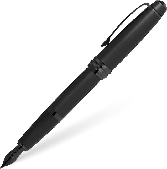 Cross Bailey Refillable Fountain Presented in a Premium Gift Box - Medium Point, Black Ink, Matte