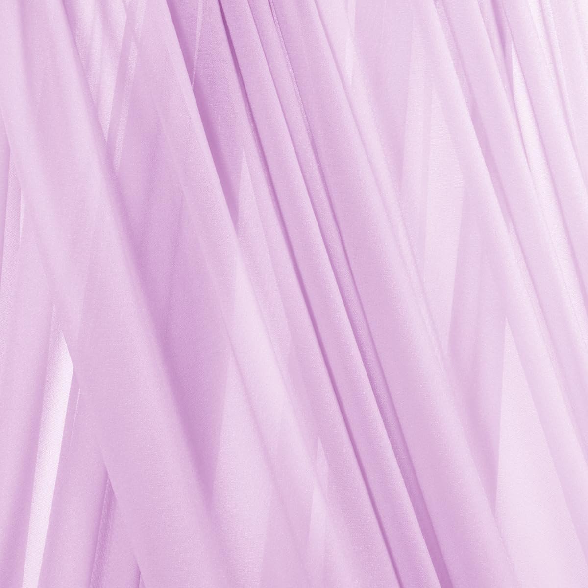 Lilac Elegant Arch Draping Fabric Outdoor 1 Panel 29" × 20Ft Sheer Chiffon Curtain Drapes for Fall