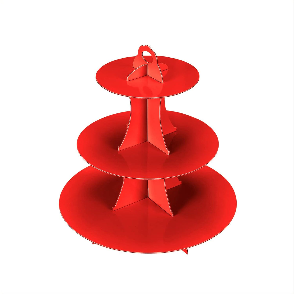 3-Tier Cupcake Stand, Cake Stand holder, Tiered DIY Cupcake Stand Tower for Dessert Table Displays
