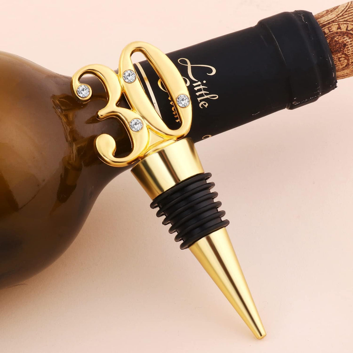12 Pack 30 Birthday For Guests Wine Cork Beer Wine Cork champagne Bottle With Gift Box For Wedding