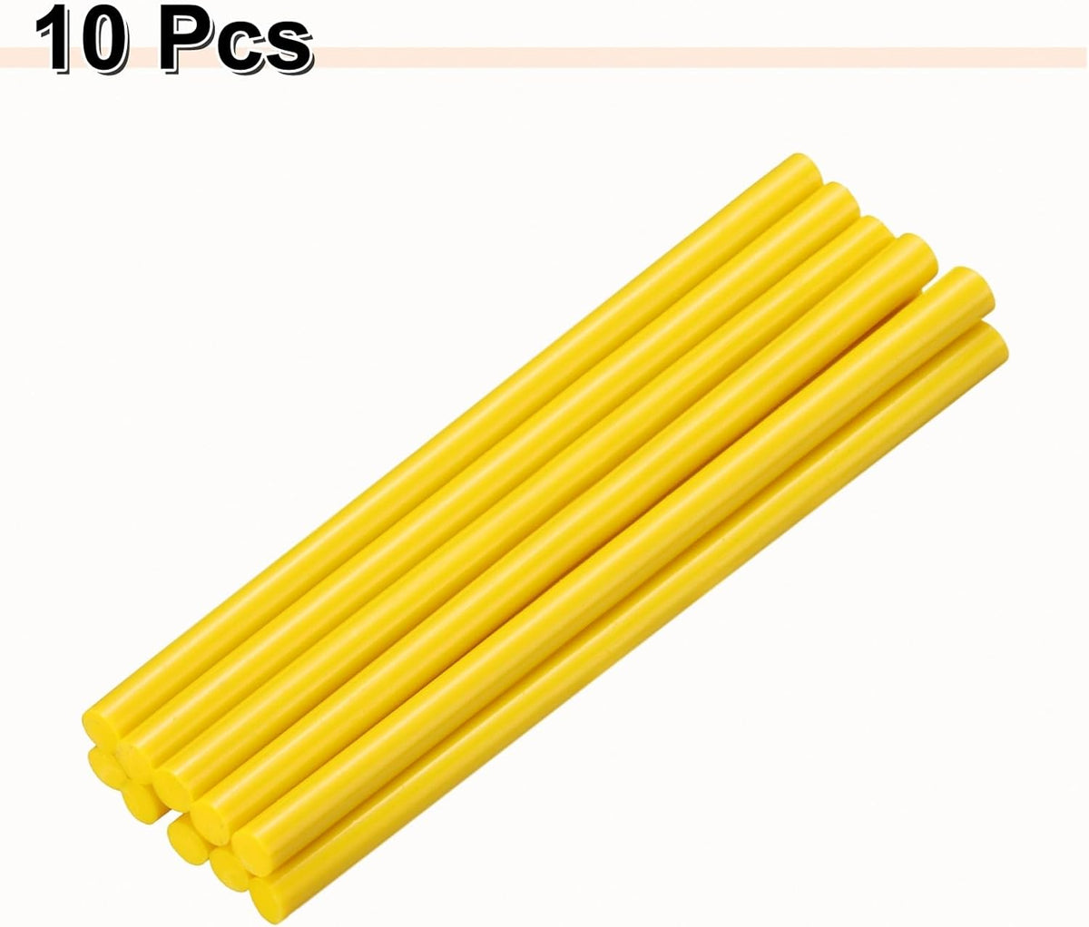 HARFINGTON 10pcs Hot Glue Sticks 0.28" Dia x 5.91" Long EVA Mini Hot Melt Adhesive Glue Stick for