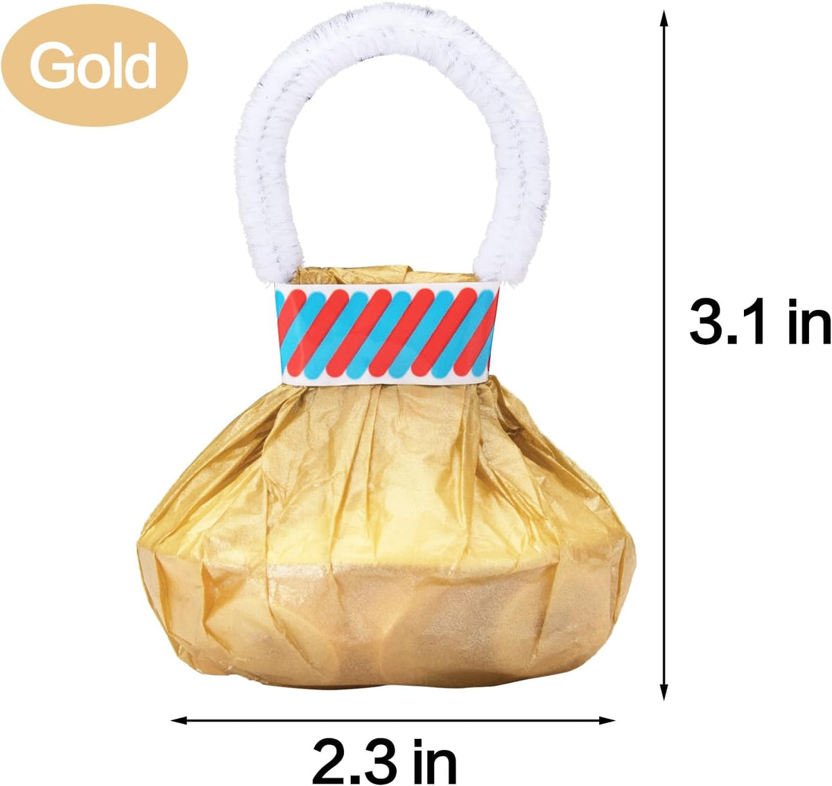 Confetti Poppers, 30Pack Plastic No Mess Streamers, Party Poppers for