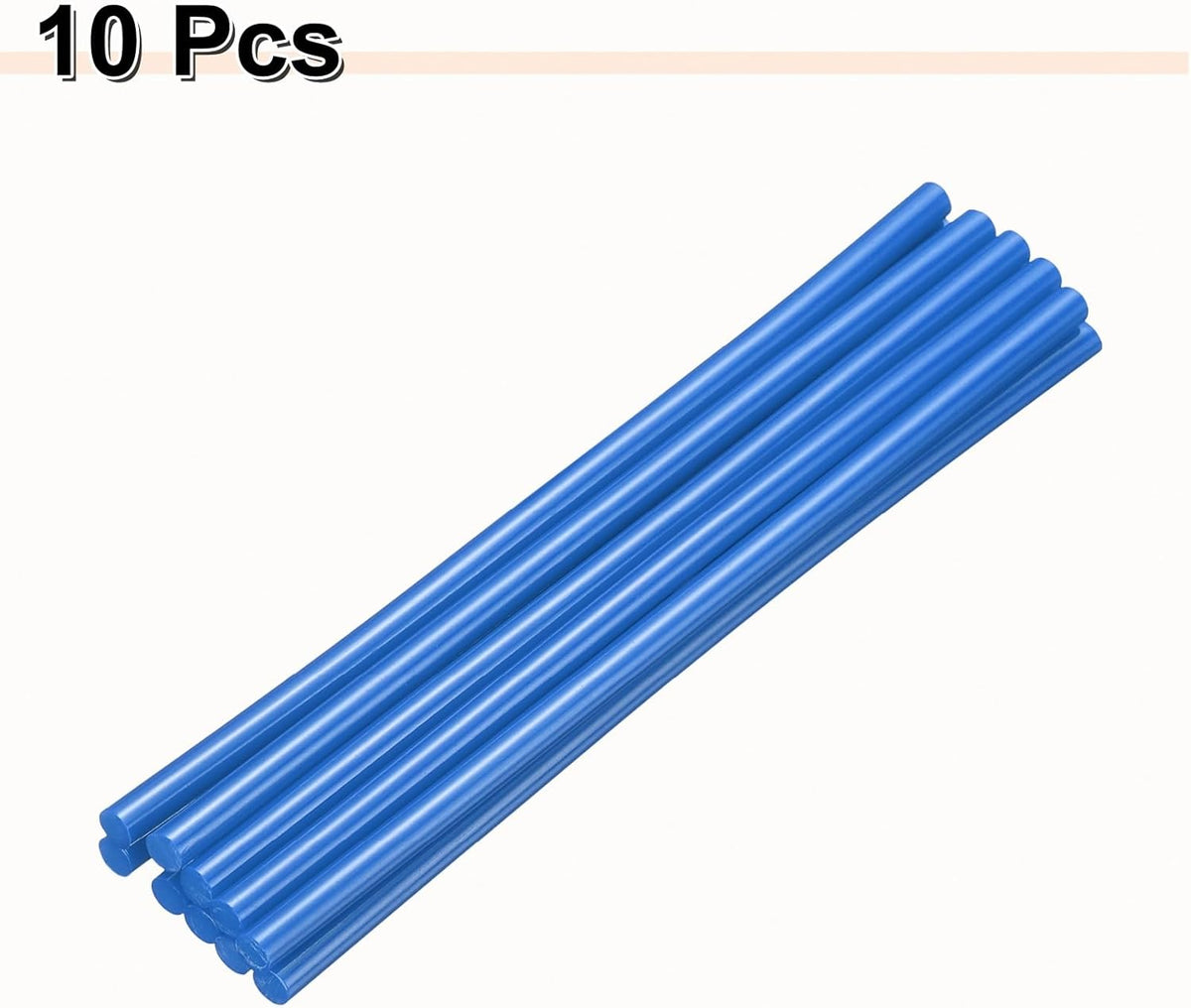 HARFINGTON 10pcs Hot Glue Sticks 0.28" Dia x 7.87" Long EVA Mini Hot Melt Adhesive Glue Stick for