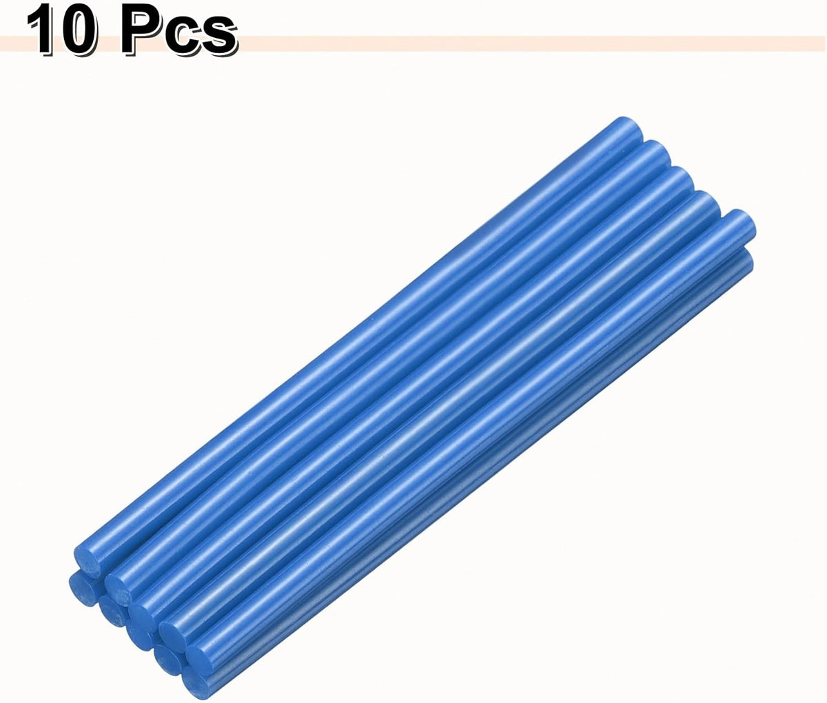 HARFINGTON 10pcs Hot Glue Sticks 0.28" Dia x 5.91" Long EVA Mini Hot Melt Adhesive Glue Stick for
