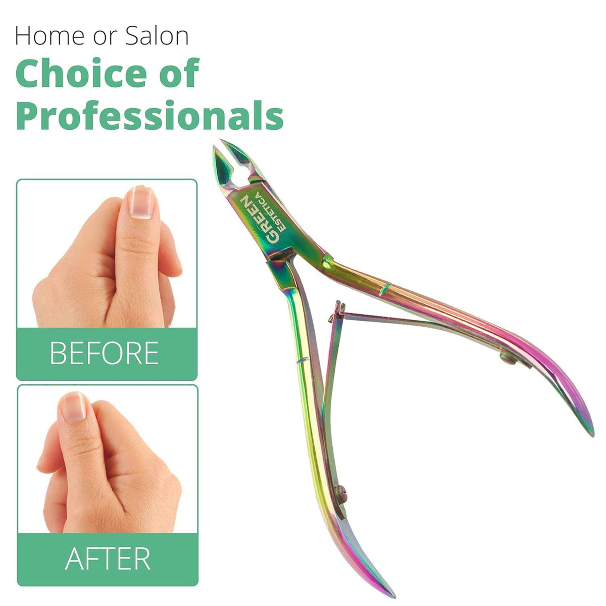 Professional Cuticle Trimmer Nail Cuticle Cutter Stainless Steel Cuticle Nippers with Sharp Blades