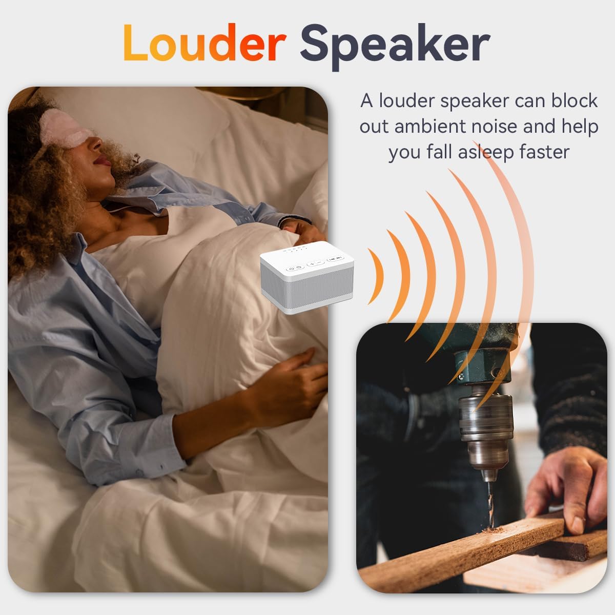 Sound Machine White Noise Machine with 30 Soothing Sounds 36 Levels Volume 5 Timers and Memory